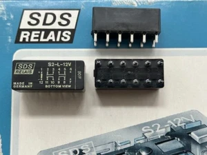 10 unidades relé / relé: S2-L-12V - SDS Relais AG - 12V - 12 pines - Imagen 1 de 2