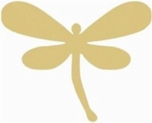 Wood Dragonfly Shape, Unfinished Dragonfly Shape, Wooden Dragon Fly Cutout - Picture 1 of 1