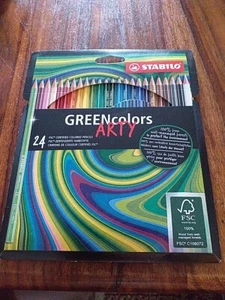 STABILO. 24 COLOURED PENCILS. - Picture 1 of 1