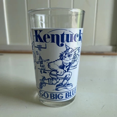 1978 1979 University of Kentucky Wildcats Basketball Schedule Glass Cover