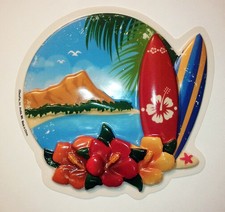  Tropical Cake Topper Hawaiian Cake Topper Poptop Beach