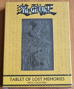 Yu-Gi-Oh Tablet of Lost Memories Limited Metal Fanatik Anime Ingot Replica - Picture 1 of 2