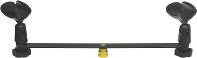 SOUNDLAB Microphone Bar for Two Microphones on One Stand