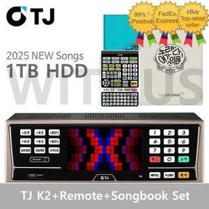 TJ Media K2 Karaoke Machine System 1TB+Remote Control+SongBook(Korean+Foreign)_ - Picture 1 of 9