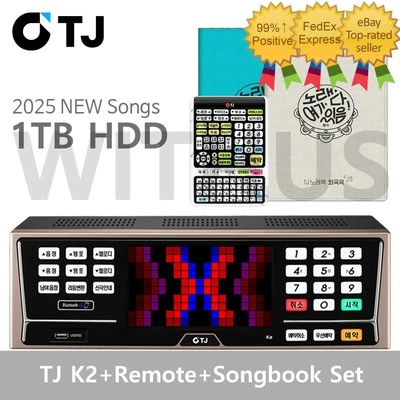 TJ Media K2 Karaoke Machine System 1TB+Remote Control+SongBook(Korean+Foreign)_ - Image 1 of 4