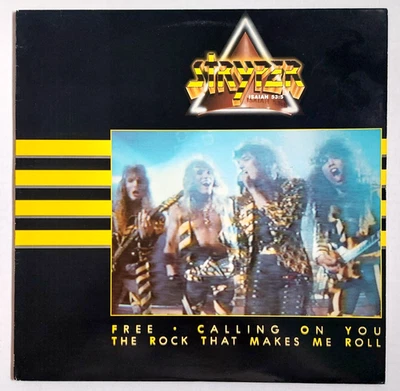 Stryper Free 12" Single Enigma V-75500 1985 Xian Hair Glam Heavy Metal - Image 1 of 4