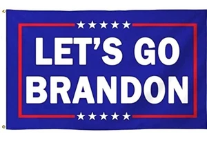 3x5 Fuß Let’s Go Brandon Banner – robustes 100D Poly, verstärkte Nähte, Messing - Bild 1 von 11