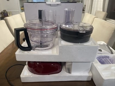 Kitchen Aid 13 Cup Exact Slice Food Processor & Dicing Kit KFP1356GC New !! - Image 1 of 4