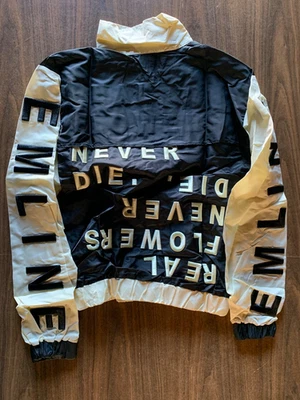EMLINE Real Flowers Never Die Windbreaker. Multiple Sizes and Colors. Brand New. - Image 1 of 4