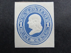 nystamps US Cut Square Stamp # U74a Mint H         N21x4214 - Picture 1 of 2