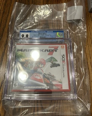 Mario Kart 7 (Nintendo 3DS) – CGC Graded 9.8 A++ Factory Sealed! - Image 1 of 4
