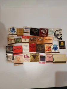 Vintage matches Lot of 28 match books- Mickey, Coors, Best Western,Wedding etc - Picture 1 of 4
