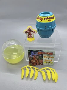 Vintage Donkey Kong Figure 90’s Barrel Game Yujin Pop Up Pirate Promo Nintendo - Imagen 1 de 7