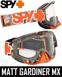 SPY OPTICS WHIP MOTOCROSS MX GOGGLES REAL TREE CAMO ORANGE enduro bike bmx NEW - Picture 1 of 1