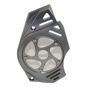 Grey Front Sprocket Cover Chain Guard For KAWASAKI Vulcan S 650 EN Versys KLE650 - Picture 1 of 10