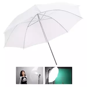 Studio Umbrella 33" Translucent Reflective Flash Photo White Light Photography - Picture 1 of 8