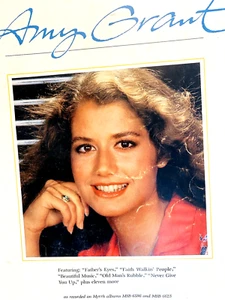 Amy Grant Myrrh Music 1980 Sheet Music Songbook USA - Picture 1 of 13