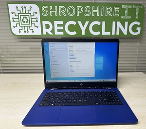 HP NoteBook 14" Laptop 14S-FQ0509NA, AMD 3020e 4GB RAM 64GB SSD *READ* - Picture 1 of 23
