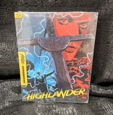 Highlander 1986 Mondo Blu-ray Steelbook New - Bild 1 von 4