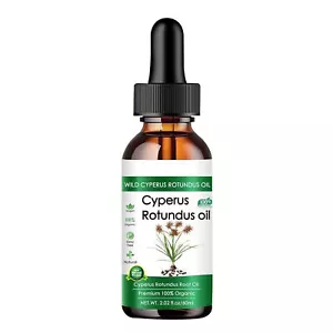Natural Nut Grass Oil Cyperus Rotundus Oil Skin Scented Moisturizing Oil 60ml - Picture 1 of 12