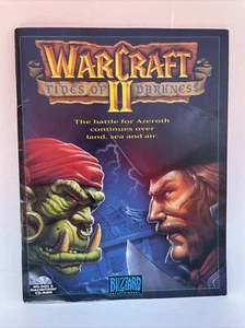 Warcraft II Tides of Darkness MS-DOS e Macintosh CD-ROM SOLO manuale di gioco - Foto 1 di 3