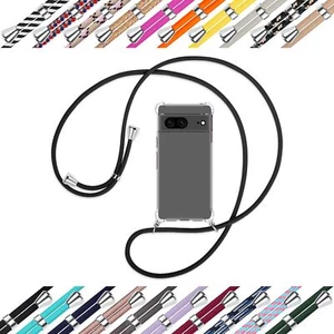 Collana (A) per Google Pixel 7 Cover Custodia con Catena - Foto 1 di 91