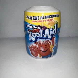 Kool Aid Tropical Punch Powder Mix 538g Tub USA Import Kool aid American Drink - Picture 1 of 8