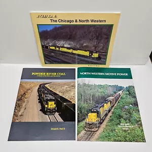 (3) RR Booklets: Powder River Coal, North Western Motive Power, The Colorful CNW - Picture 1 of 21