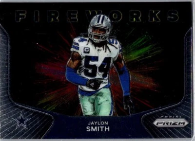 2020 Jaylon Smith #25 Panini Dallas Cowboys Fireworks MFBC #26 - Image 1 of 2