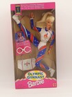 1995 -B7- Olympic Gymnast Barbie Doll Mattel Nib Atlanta Olympics Tumbles