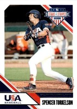 SPENCER TORKELSON 2020 USA Stars & Stripes #9 BUY ANY 2 ITEMS FOR 50% OFF   B200