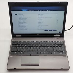 HP ProBook 6570b Laptop Intel i7 3530M 2.9GHZ 15.6" HD 8GB 1TB HDD NO OS/BATTERY