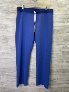 Figs Livingston fondo scrub donna L blu gamba dritta vita alta - Foto 1 di 8