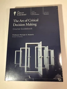The Great Courses The Art of Critical Decision Making DVDs + Guidebook Teaching - Bild 1 von 17