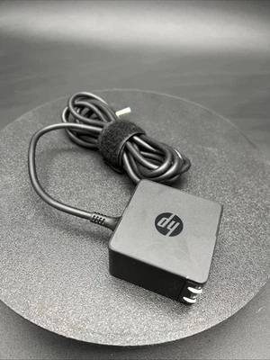 Genuine HP 45W blue tip laptop AC Adapter Power Supply charger 19.5V TPN-LA03 - Image 1 of 2