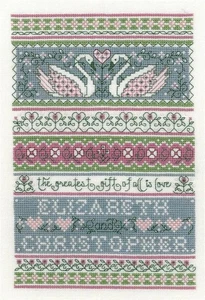 Eternity Sampler Counted Cross Stitch Pattern by Joan Elliott #2667 - Picture 1 of 2