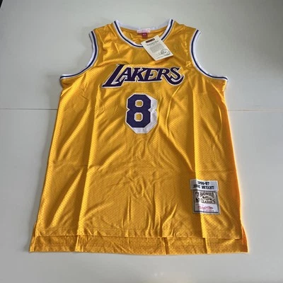 Camiseta Kobe Bryant Retro Los Angeles Lakers Amarilla Talla XL...C3 Foto 1 de 4