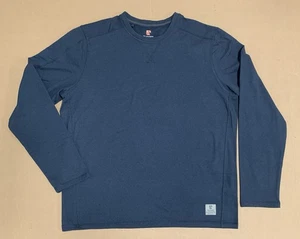 Rugged Elements Herren Langarm Marineblau Utility Arbeitskleidung Freizeit - Large - Bild 1 von 14