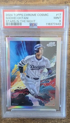 2024 Topps Cosmic Chrome - Stars in the Night Shohei Ohtani #STN-17 - Image 1 of 2