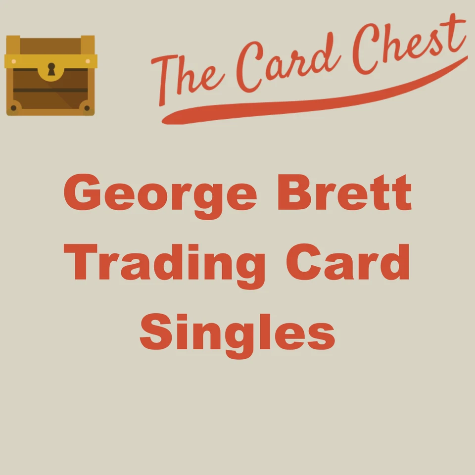 George Brett Trading Card Singles!! - Image 1 of 1
