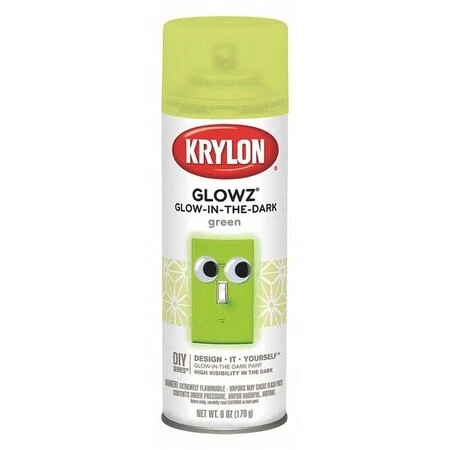Krylon K03150007 Spray Paint, Green, Gloss, Solvent, 6 Oz - Image 1 of 1