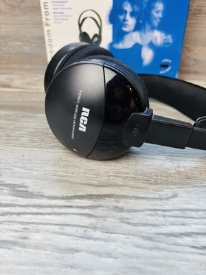 Vintage RCA WHR120RS Stereo Infrared Wireless Headphones - For Parts - Image 1 of 4
