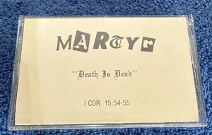 Martyr - Death is Dead orig' Private Cassette 1987 THRASH Metal PUNK HC TESTED - Bild 1 von 3