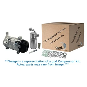9631870 GPD A/C AC Compressor for E150 Van E250 E350 Econoline With clutch E-150 - Picture 1 of 12