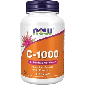 NOW Foods C-1000 1,000 mg 100 Tabs - Picture 1 of 1
