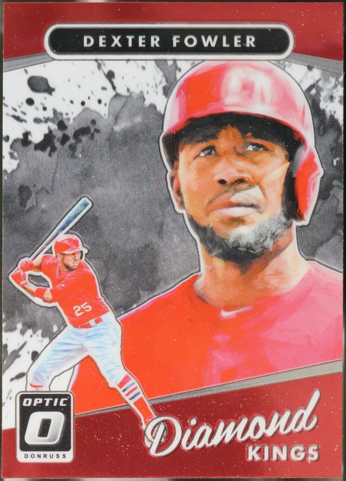 Бейсбольная карточка 2017 Donruss Optic Dexter Fowler No26 почти как новая - Изображение 1 из 1