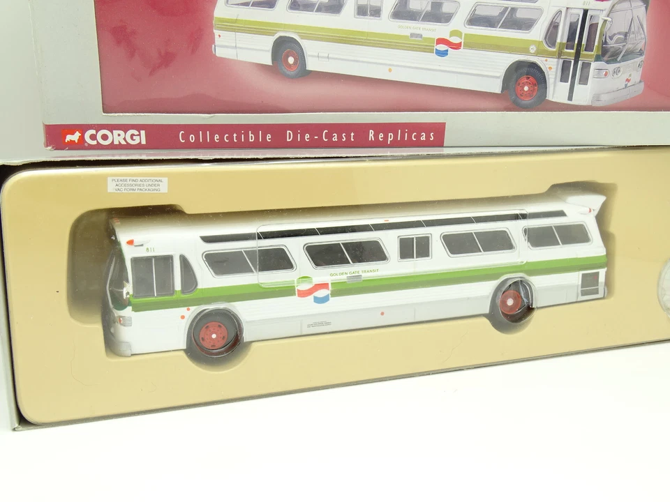 Corgi 1/50 - Bus Auto GM General Motors Fishbowl Golden Gate Transit - Bild 1 von 1