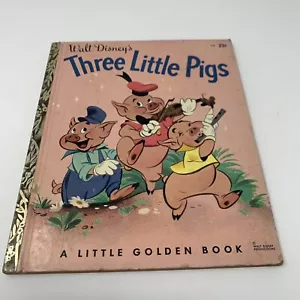 Walt Disneys drei kleine Schweine Ein kleines goldenes Buch - Bild 1 von 6