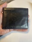 Tommy Hilfiger Mens Black Leather Bifold Wallet ..￼