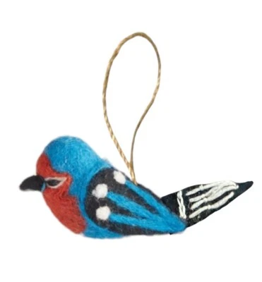 Adorno Bluebird - Jardín Granja Bosque Bosque Criterio Animal Pájaro Azul Naranja Foto 1 de 4